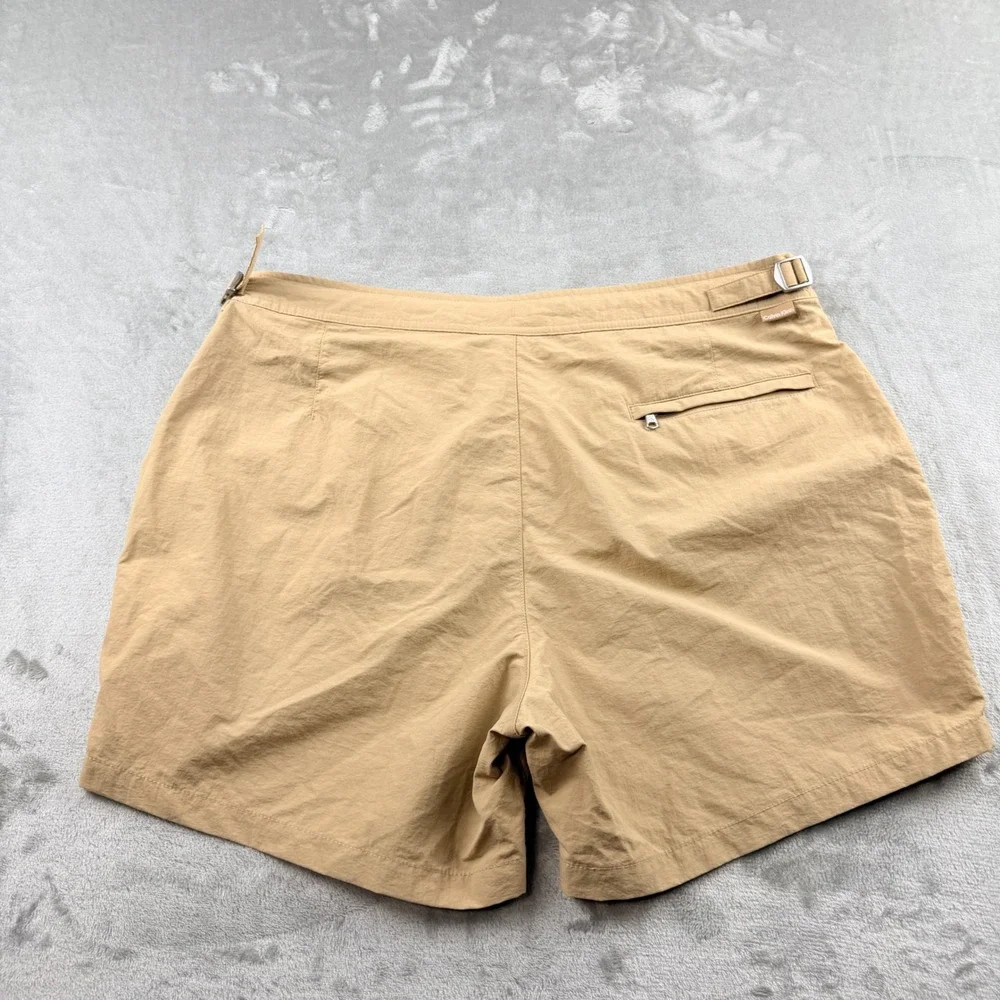 Calvin Klein Swimwear Tan Nylon Board Shorts Men's Large Beige Beach Pool Summer
